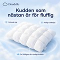 Cloudelle Kudde - fluffig kudde med kylande effekt