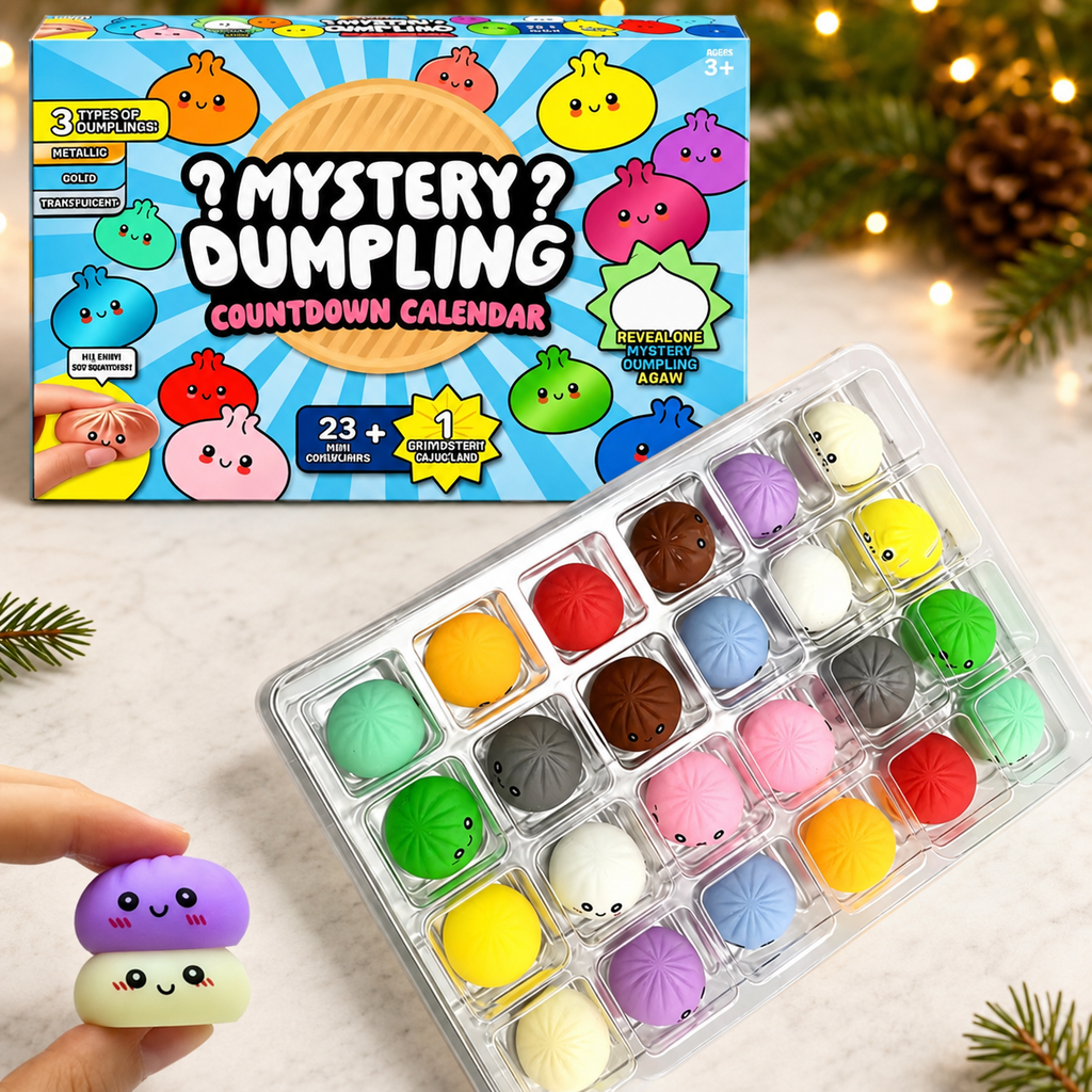 Mystery Dumpling Kalender - 24 Dagar Av Små Överraskningar