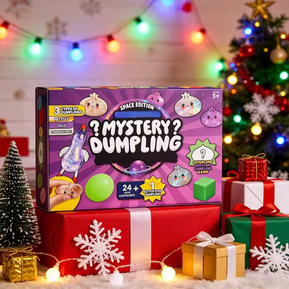XL Mystery Dumpling Kalender - 24 Dagar Av Söta Överraskningar
